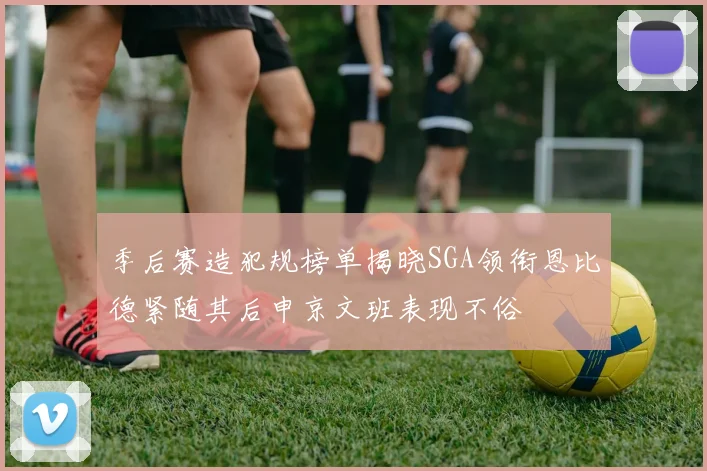 季后赛造犯规榜单揭晓SGA领衔恩比德紧随其后申京文班表现不俗
